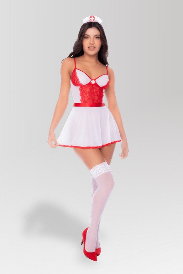 Nurse Costume 3-Piece Set