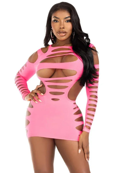 Robe découpée Hits Different par Leg Avenue