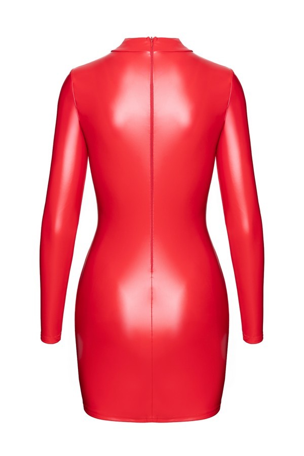 F367 Bombshell Bodycon Dress Red