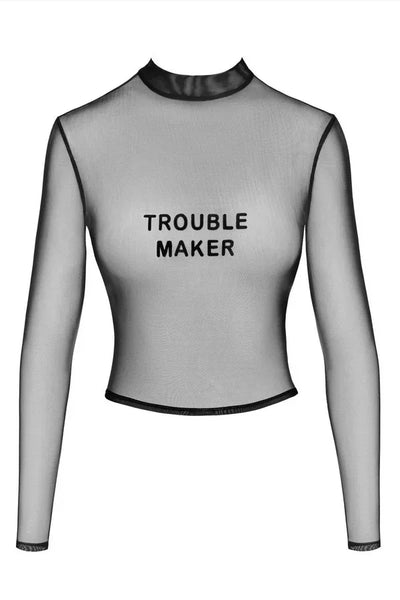 Top Troublemaker F389 par Noir Handmade