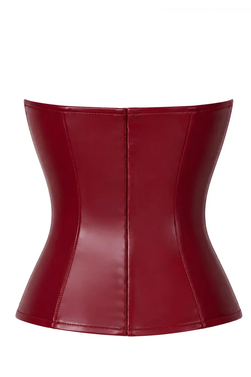 F398 Bordeaux Affair Boned Corset