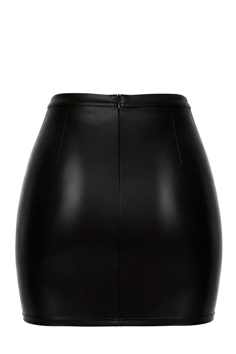 F407 Dark Affair Mini Skirt