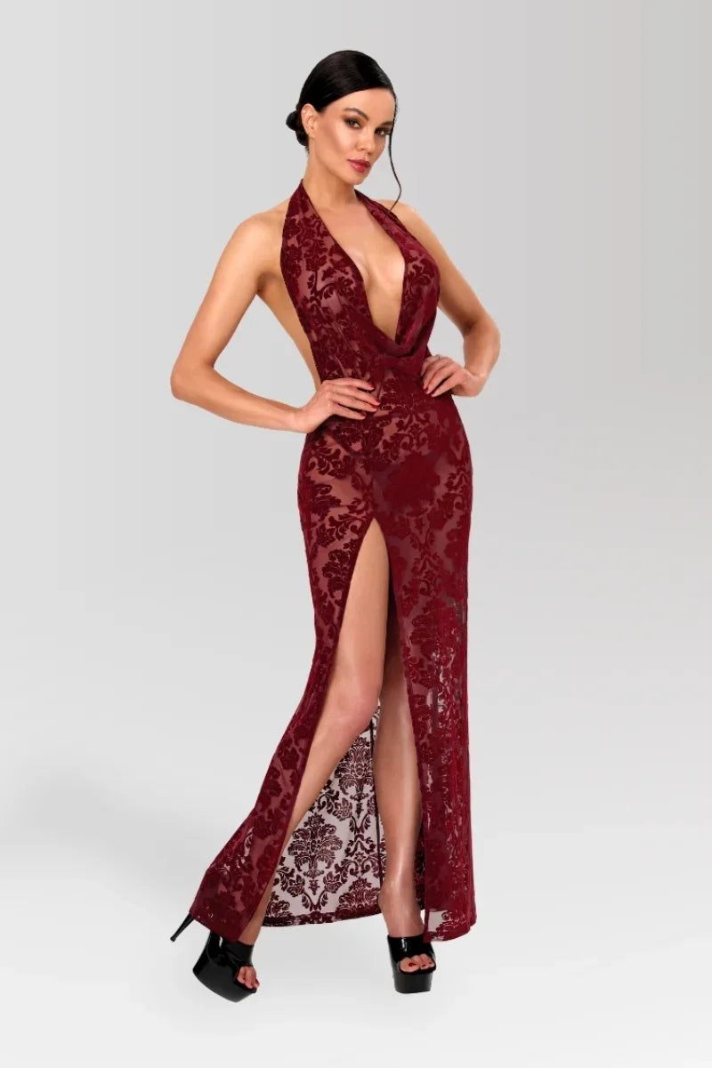 F424 Masquerade Maxi Dress