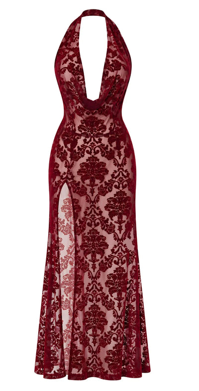 F424 Masquerade Maxi Dress
