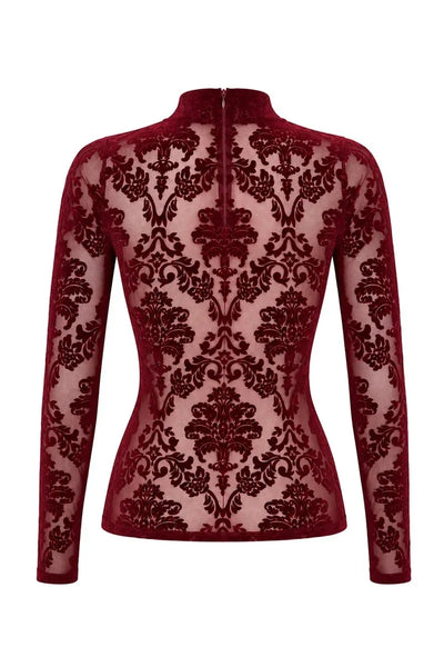 F425 Masquerade Long-Sleeve Top