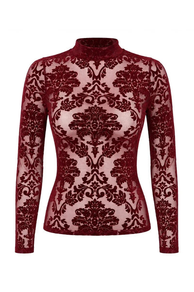 F425 Masquerade Long-Sleeve Top