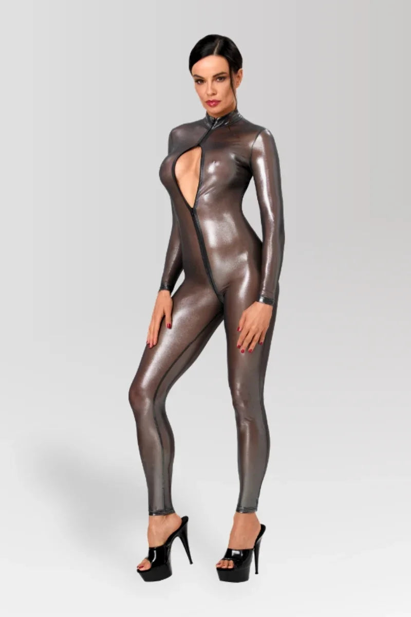F429 Moondust Three-Way Zip Catsuit