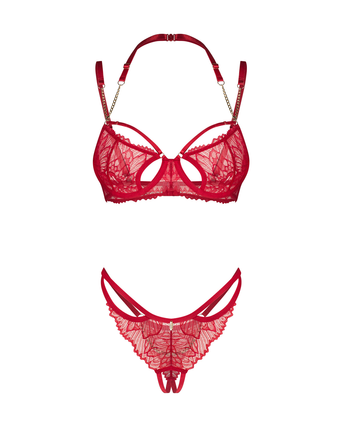 Red lingerie set Matildea