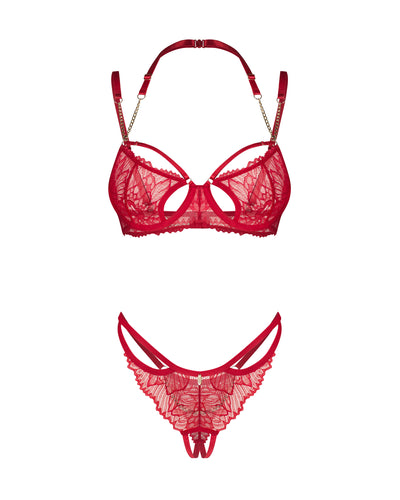 Red lingerie set Matildea