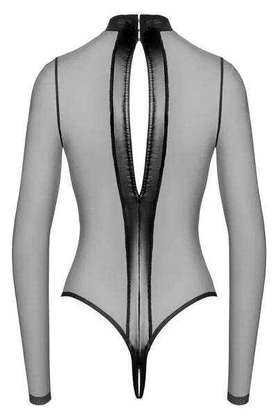 Body bi-matière Ligne Privée par Noir Handmade