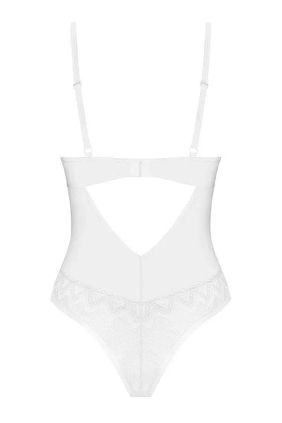 Body blanc Alissium par Obsessive