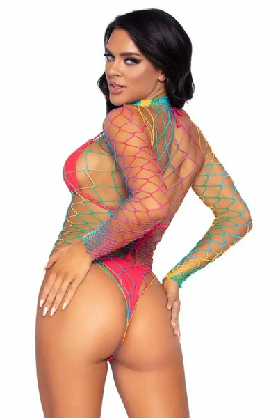 Body résille Taste The Rainbow par Leg Avenue