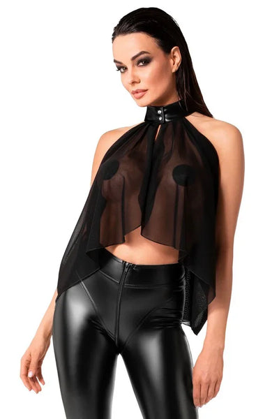 Boléro F349 Opium par Noir Handmade