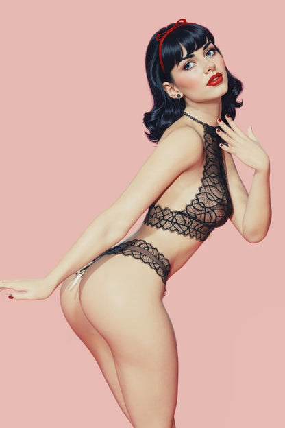 Tanga perles Bettie Page