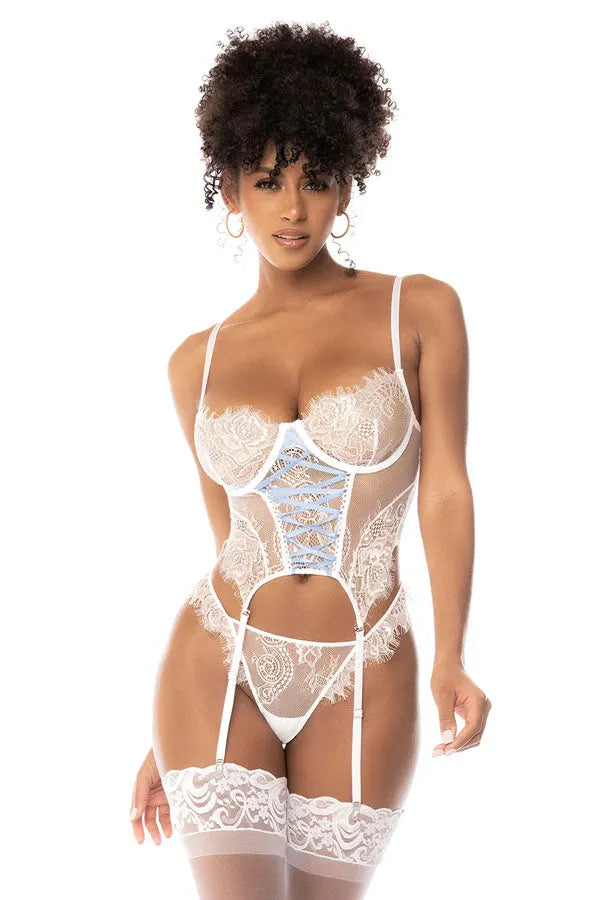 Bustier dentelle Angelique par Mapalé lingerie