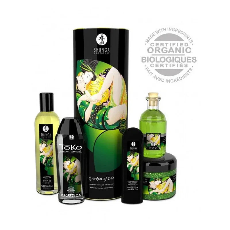 Coffret bio plaisir Thé & Lotus par Shunga