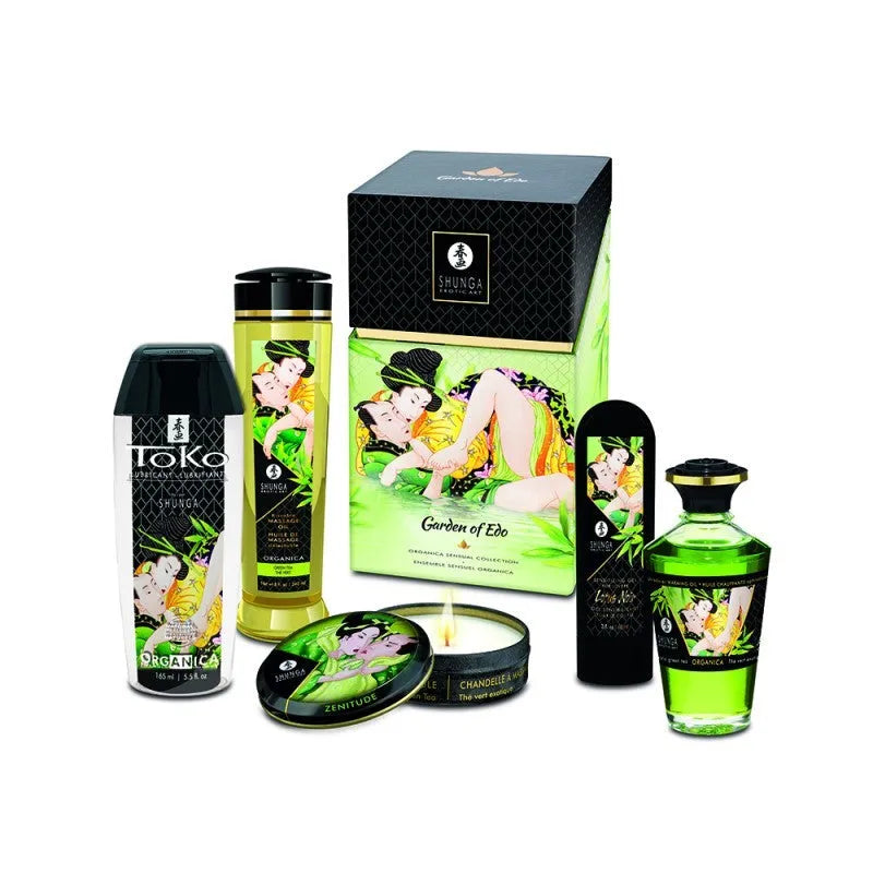 Coffret Jardin d'Edo Bio par Shunga