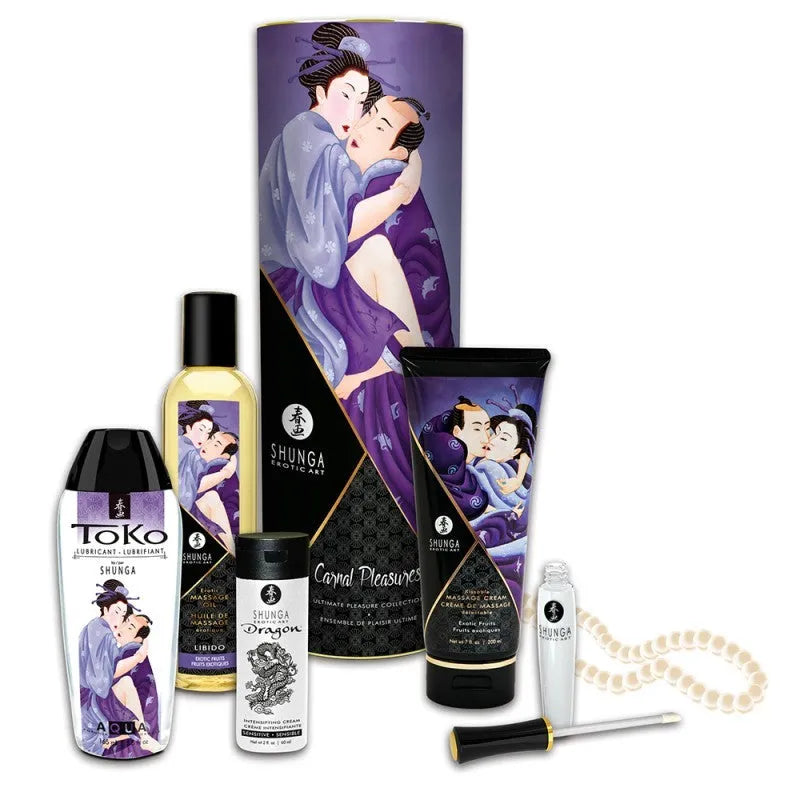 Coffret plaisirs charnels par Shunga