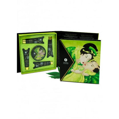 Coffret Secrets de Geisha Bio thé vert par Shunga