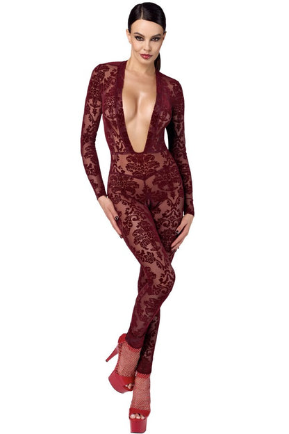 Combinaison Kink Royal F382 par Noir Handmade