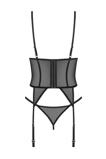 Corset ouvert & string Euridia par Freedom