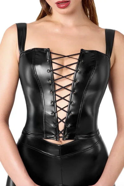 Corset top Vixen F365 par Noir Handmade
