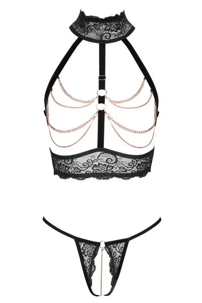 Ensemble bustier ouvert par Abierta Fina