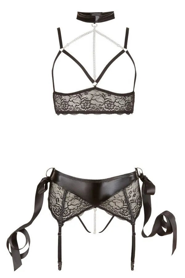 Ensemble ouvert & liens par Cottelli lingerie