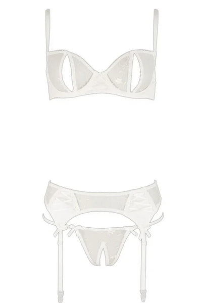 Ensemble ouvert blanc par Abierta Fina