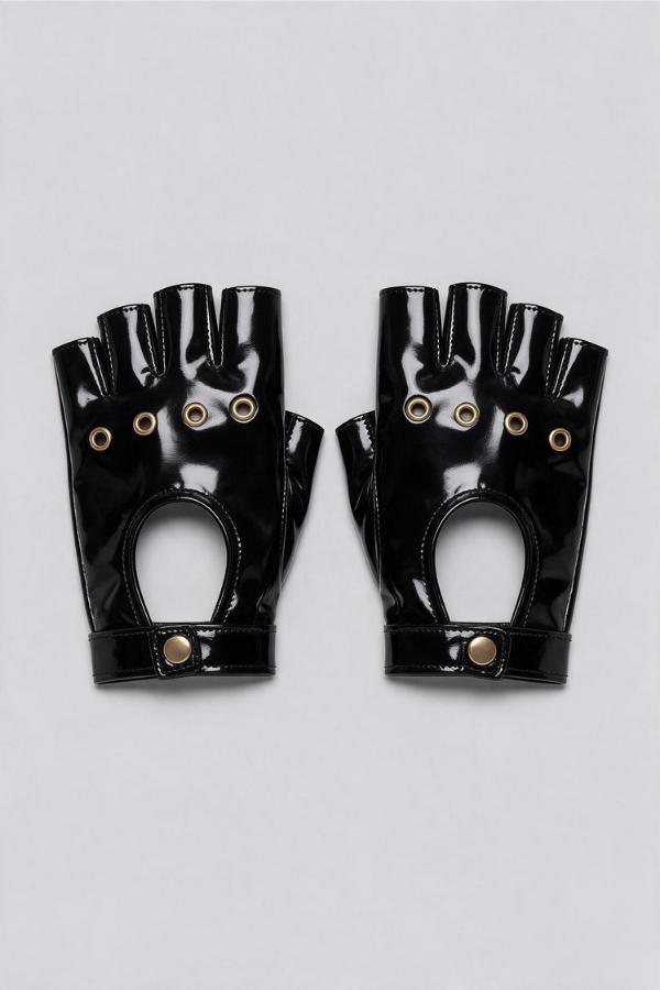 Vinyl mittens F263