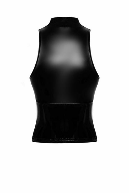 Glam Top sans manches F324 par Noir Handmade