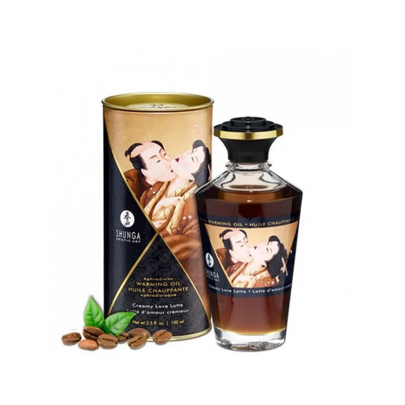 Huile chauffante aphrodisiaque par Shunga