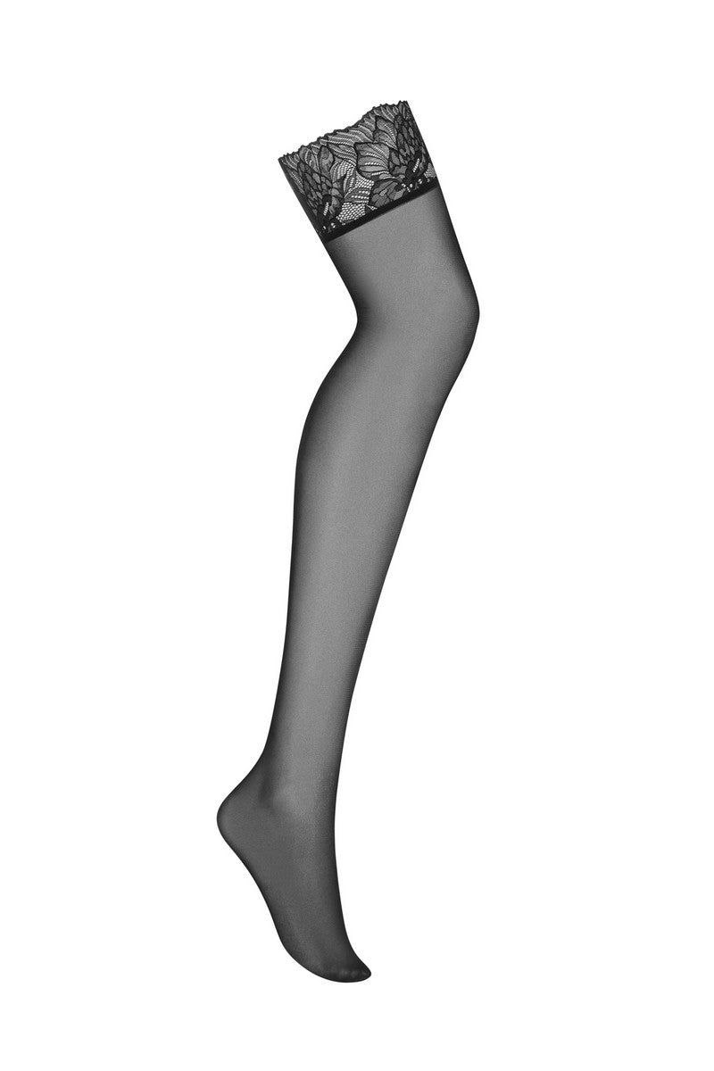 Black stay-up stockings Matildea