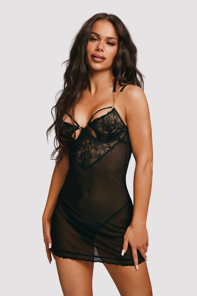 Matildea black chemise