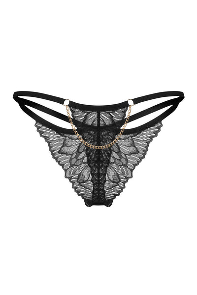 Black Matildea thong