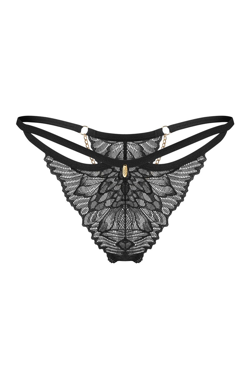 Black Matildea thong