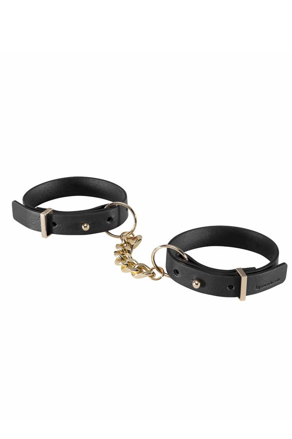 Maze Vegan Leather Bracelet Handcuffs