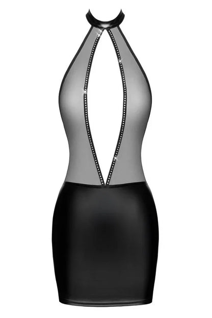 Mini-robe Ligne Privée par Noir Handmade