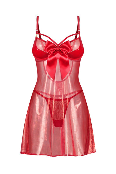 Gifty Red underwired babydoll