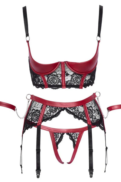 Parure ouverte & liens par Cottelli lingerie