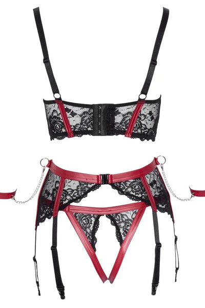 Parure ouverte & liens par Cottelli lingerie