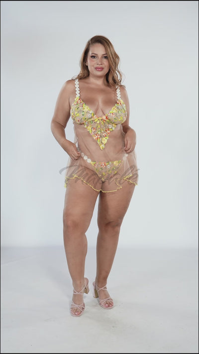 Babydoll & matching thong +