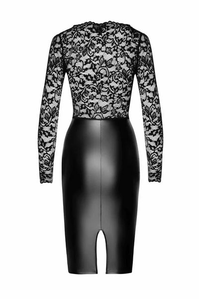 Robe duo vinyle par Noir Handmade