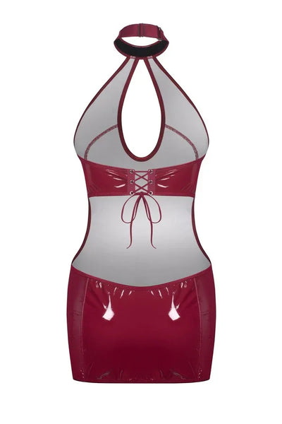 Robe glossy Redya par Obsessive