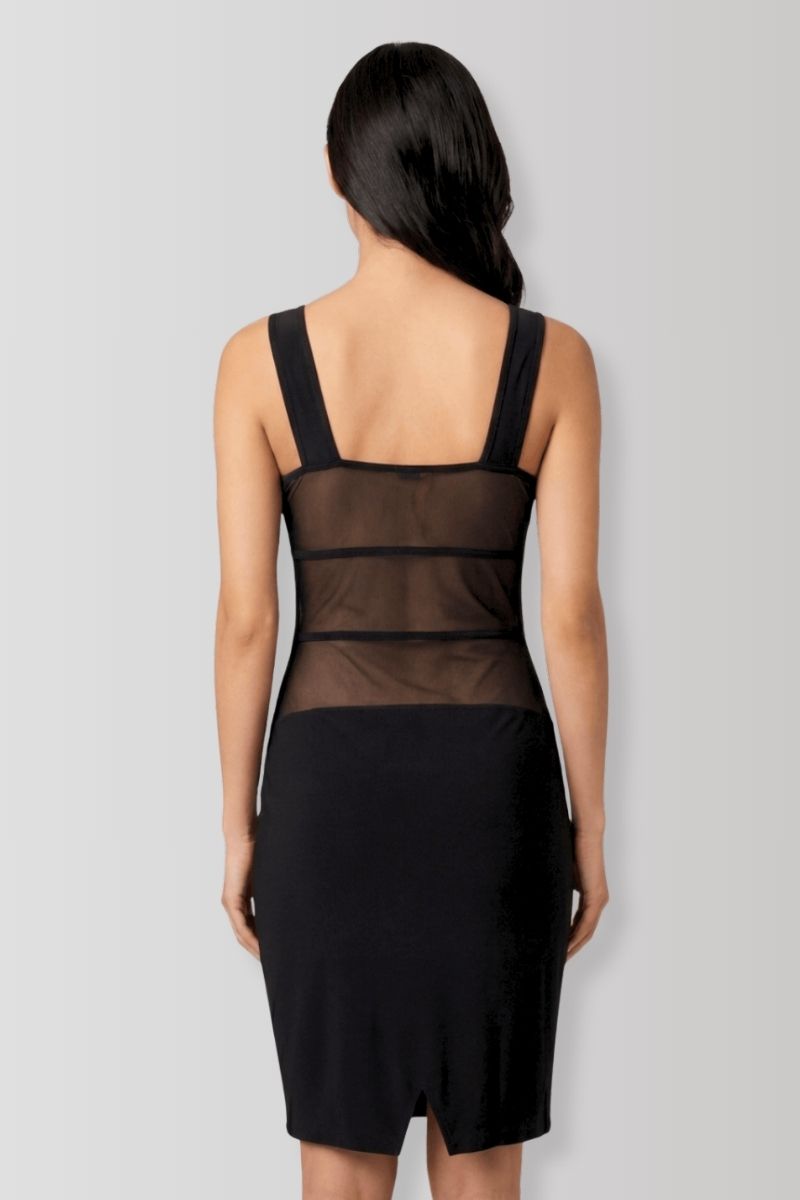 Black evening dress