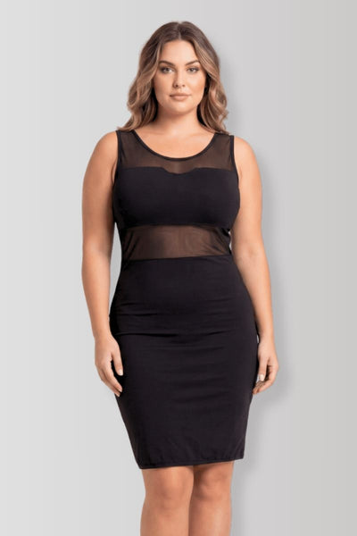 Black evening dress