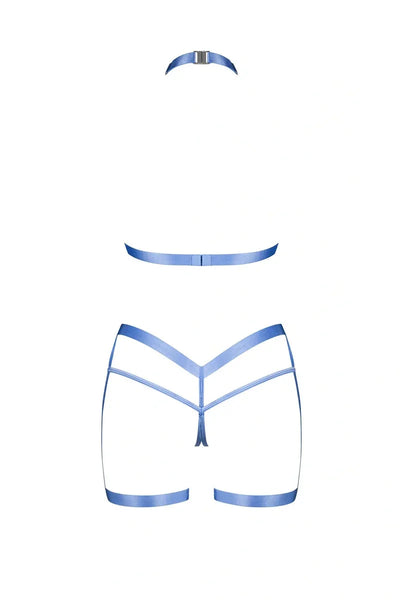 Shaderi Blue Harness Top