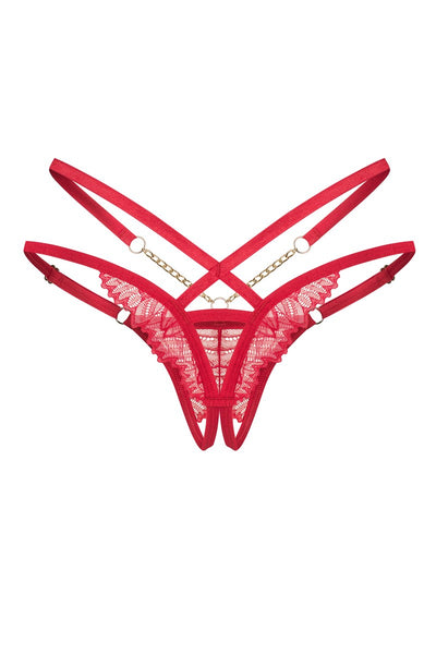 Crotchless thong Matildea