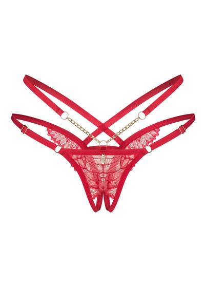 Crotchless thong Matildea