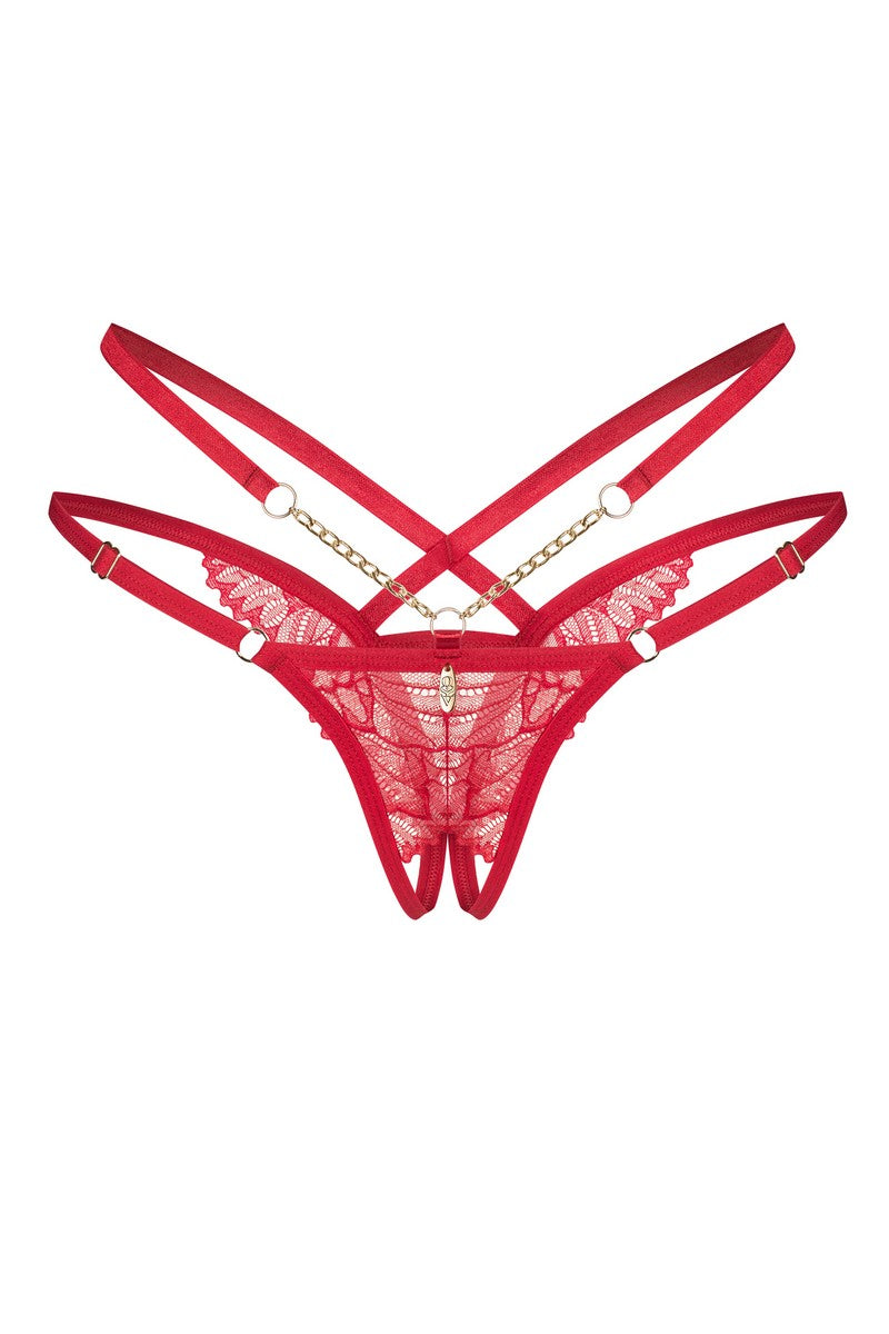 Crotchless thong Matildea